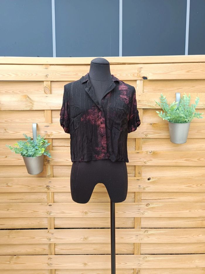 Chemisier court et fluide taille 34