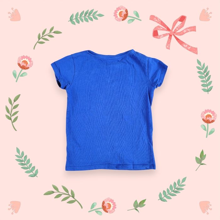T-shirt bleu - photo numéro 2