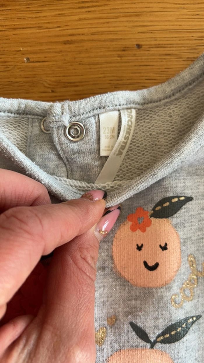 Robe d'été bébé fille Orchestra - photo numéro 3