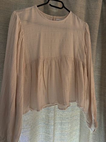Blouse légère manches bouffantes