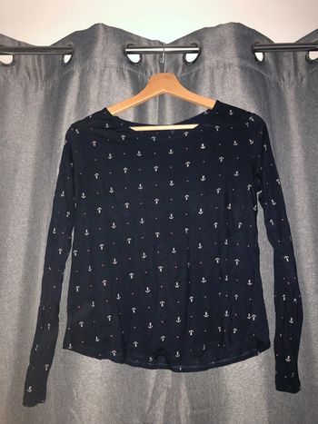 T-shirt ML haut pyjama - femme taille xs