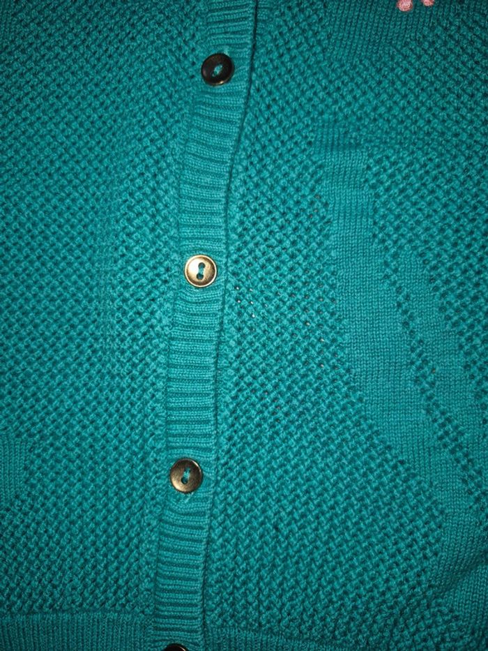 Gilet Catimini vert 5 ans - photo numéro 9