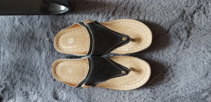 Sandales Compensées Etat Neuf - photo numéro 8