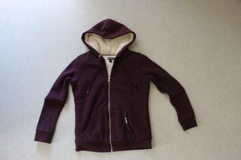 Veste à capuche polaire