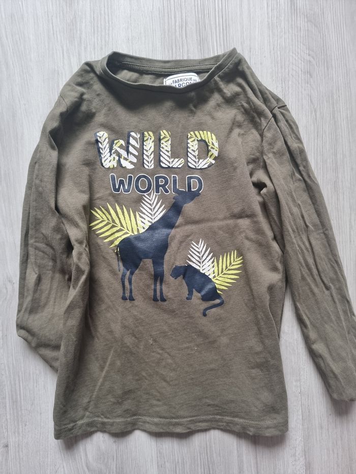 Tee shirt manche longue 8ans
