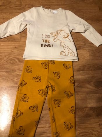 Lot pyjama polaire garçon 36 mois/3 ans
