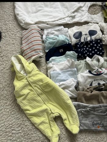Lot vêtements bébé garçon