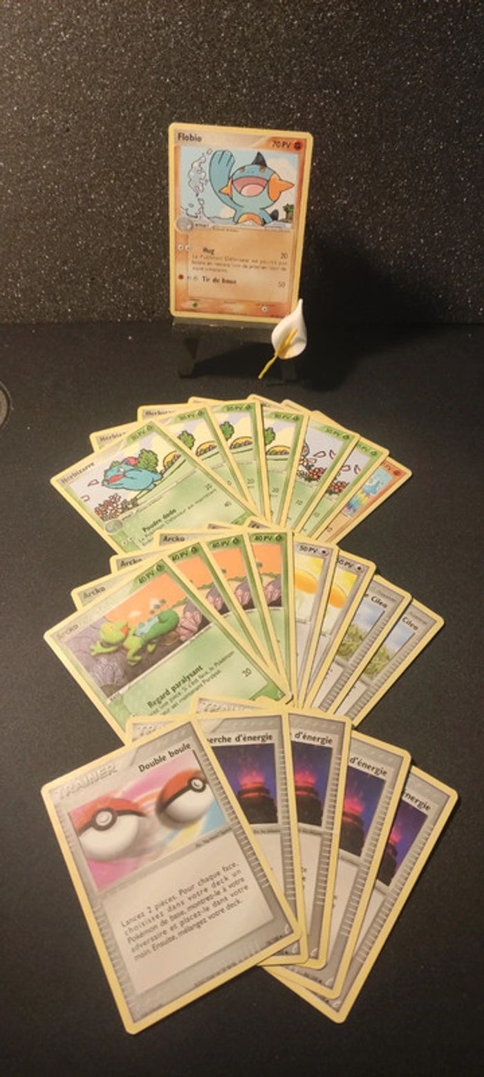 Lot de cartes Pokémon, EX : Gardiens de cristal