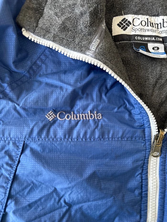 Veste Columbia Interchange bleue – Taille M homme – Doublée polaire - photo numéro 4