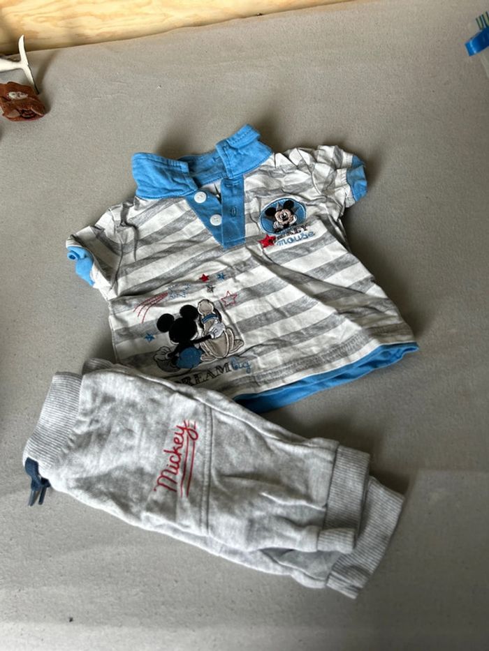 Ensemble Mickey 3 mois