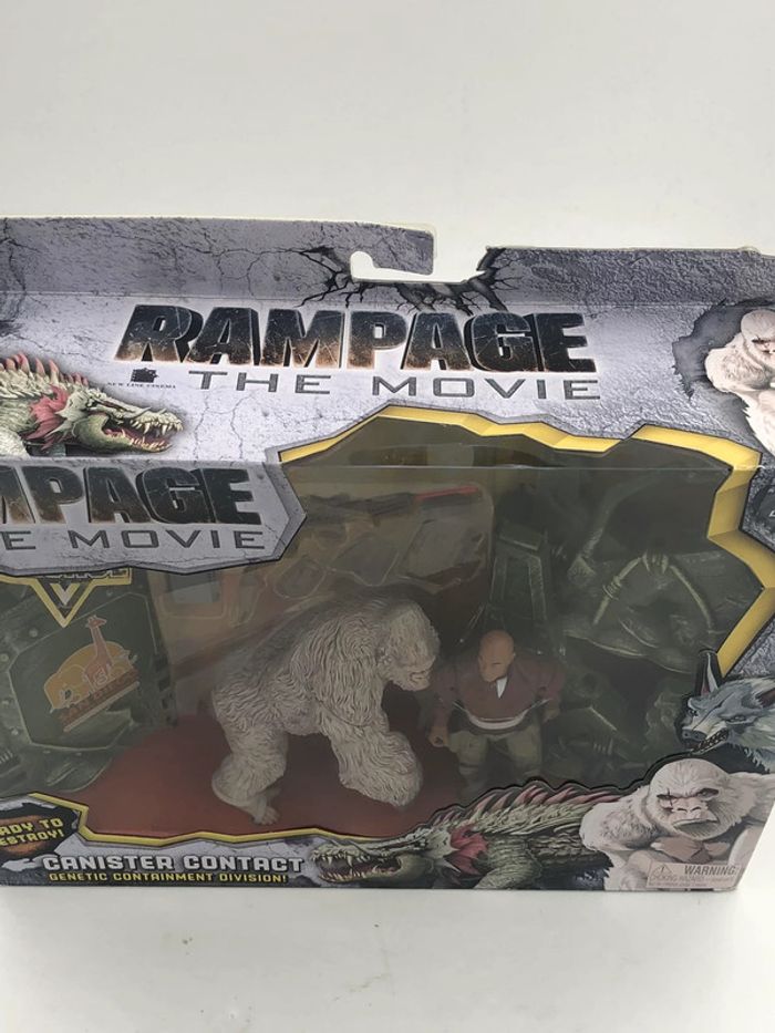 Coffret Rampage the Movie Canister contact Lanard 2018 neuf - photo numéro 5