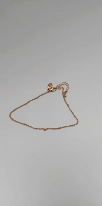 Bracelet Chaîne de cheville coquillage dorée