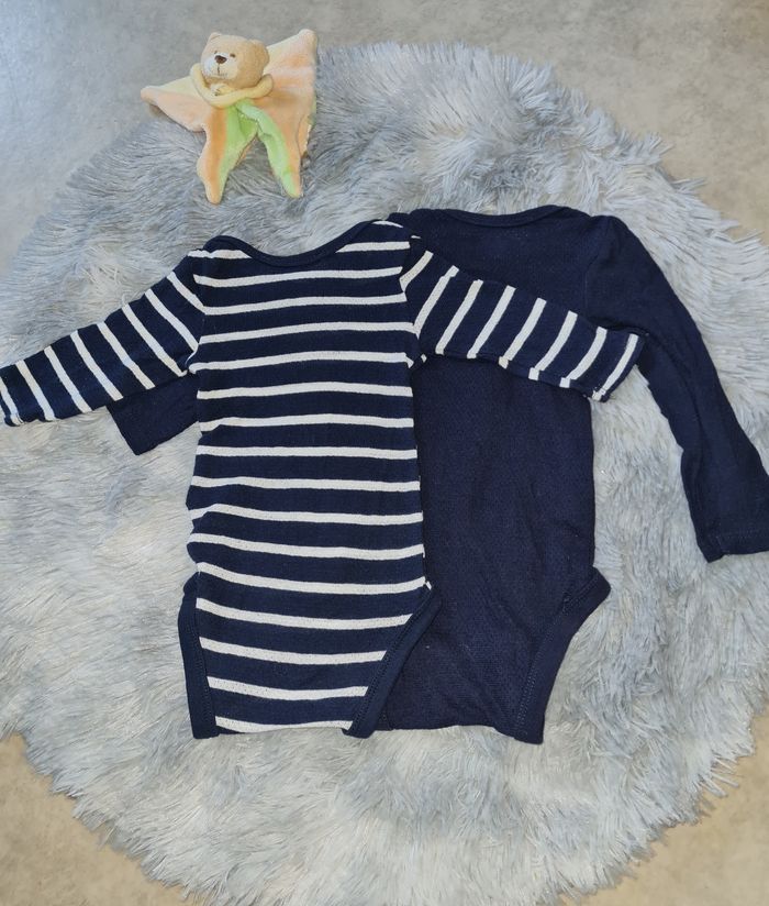 lot vêtements bébé garçon naissance / 2 mois 50/56cm - photo numéro 4