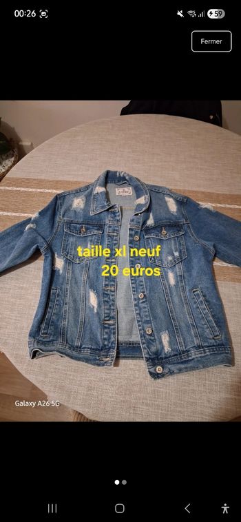 Veste jeans