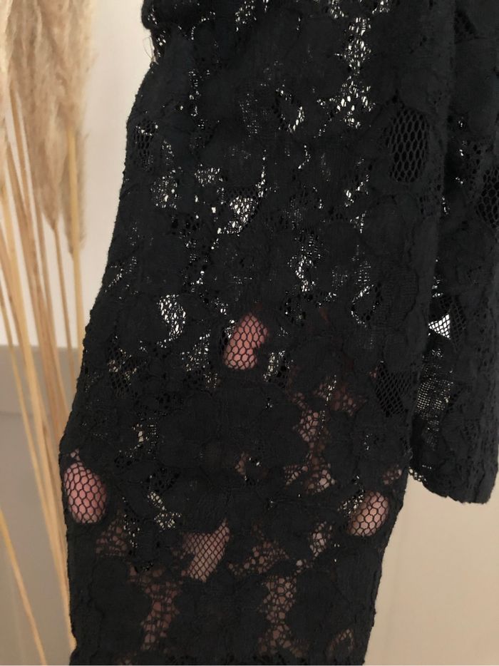 Boléro dentelle noire XS - photo numéro 4
