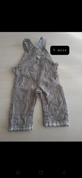 Salopette 9 mois
