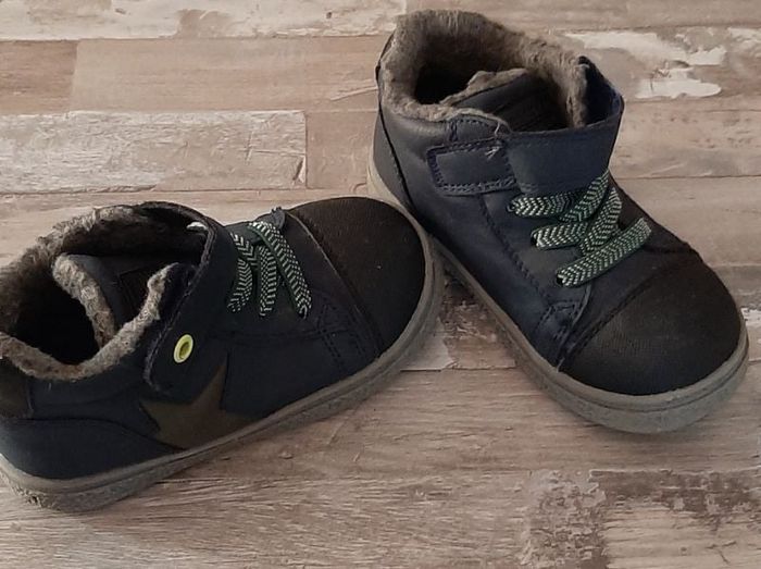 Bottines fourrées garçon