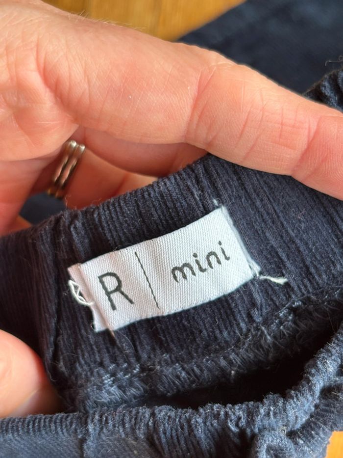 Short en velours R mini 6 mois neuf - photo numéro 5