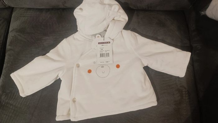 Manteau 3 mois neuf