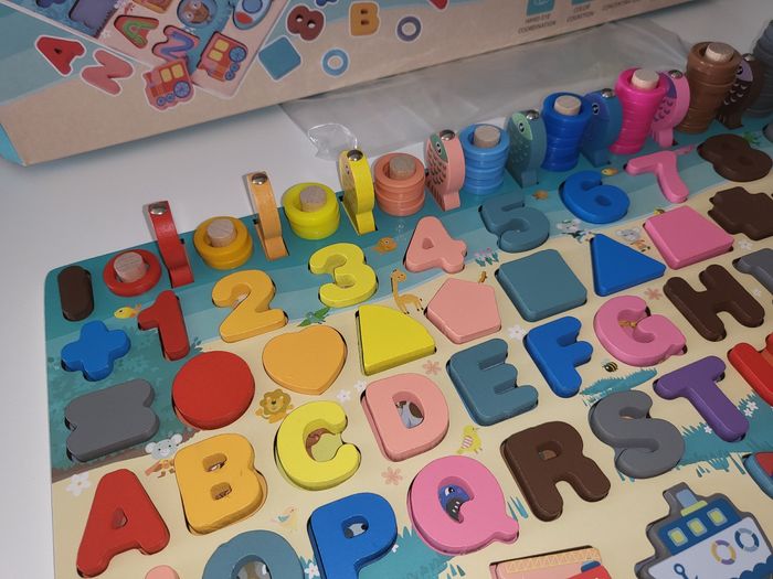Jeu d apprentissage en bois - photo numéro 4