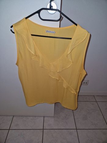 Debardeur jaune