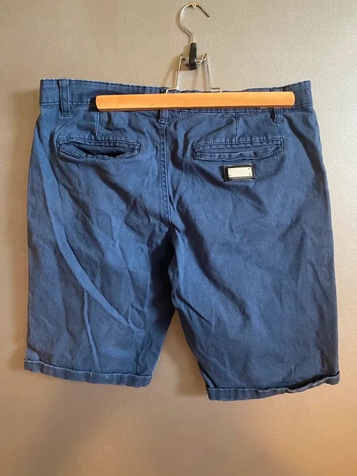 Short Chino Bleu marine Bill Tornade - photo numéro 2