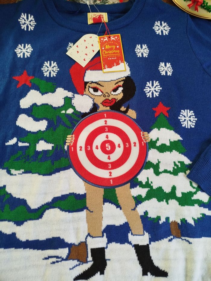 🎯 Pull de Noël d’exception T.S– pour ceux qui visent juste ! 🎯 - photo numéro 7