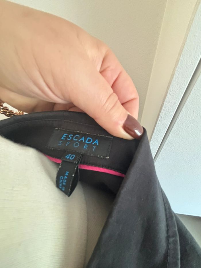 Chemise noire Escada T40 - photo numéro 7