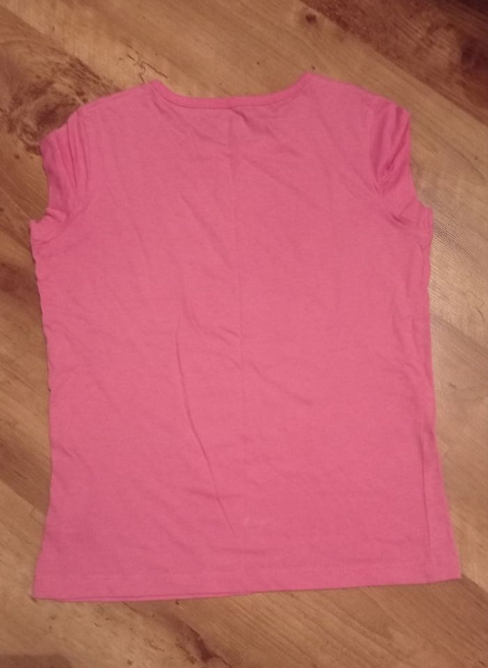 T-shirt fantaisie fille, In Extenso, taille 10 ans NEUF - photo numéro 3