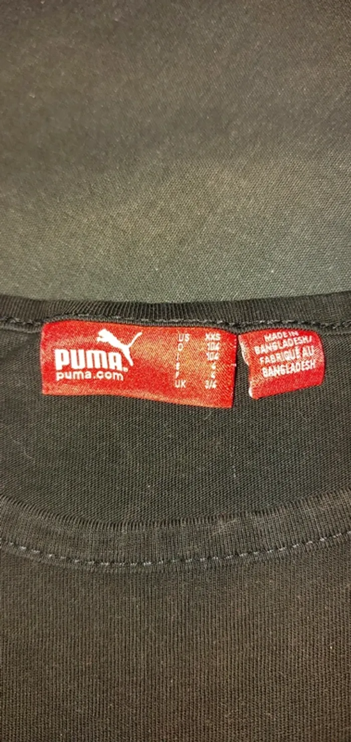 Tee shirt puma - photo numéro 2