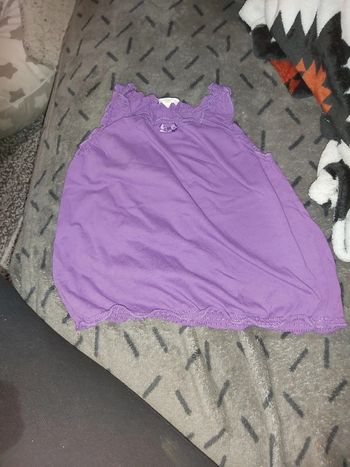 Débardeur h&m taille 6/9mois 74cm