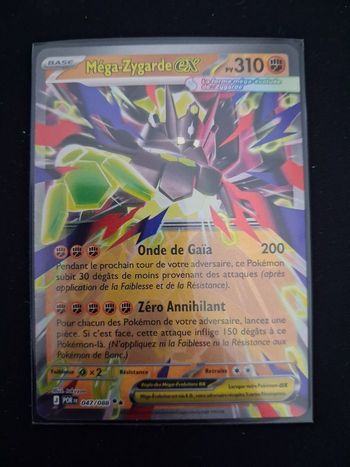 Carte Pokémon Méga-Zygarde ex 047/088 - Équilibre Parfait (FR)

