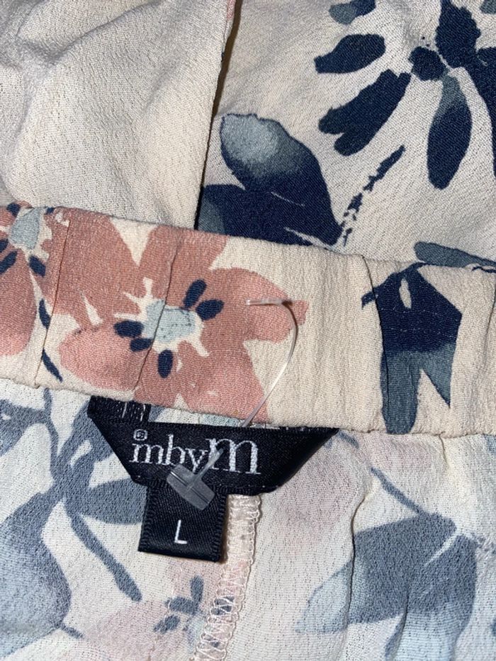 🌸Jupe légère  mbyM fleurie bicolore – Taille L - photo numéro 6