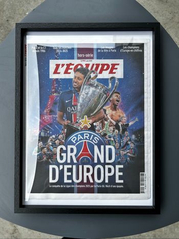 Journal Hors Série « Grand D’Europe » L’Équipe PSG LDC