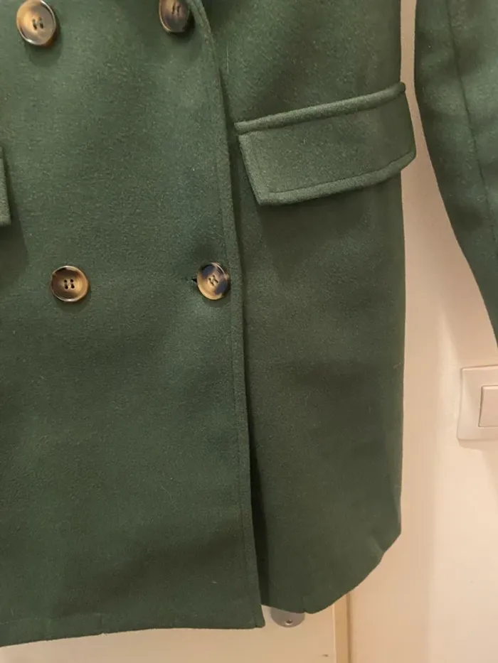 Manteau taille M vert - photo numéro 3
