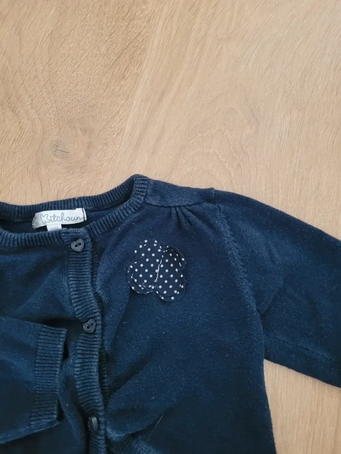 Gilet fille Kitchoun 12 mois - photo numéro 4