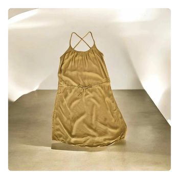 robe d'ete Kiabi moutarde taille L
