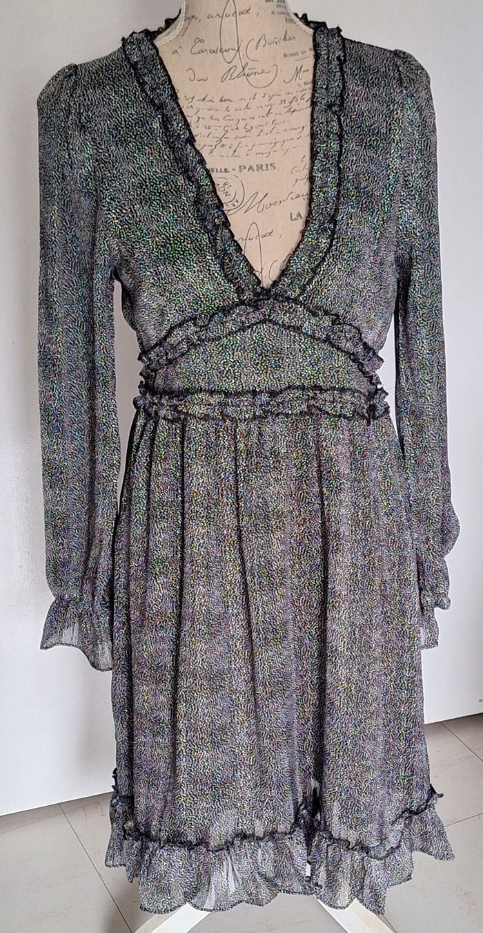 Superbe robe à multi reflets