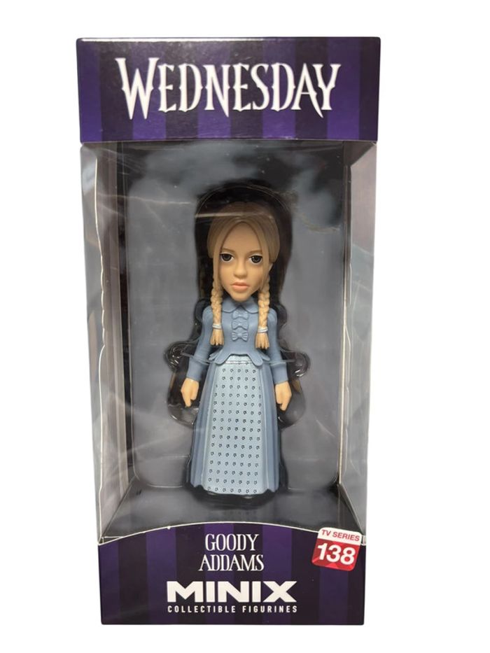 Figurine Minix Collectible Wednesday/Mercredi Goody Addams Tv Séries 138 neuf