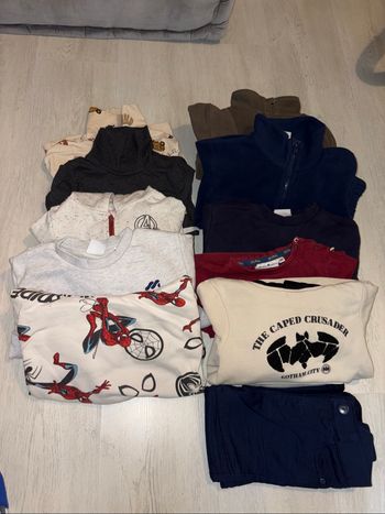 Lot vêtements garçon