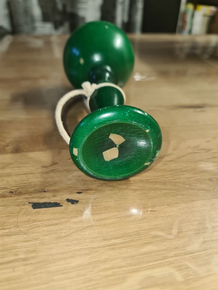 Bilboquet en bois grand model, - photo numéro 3