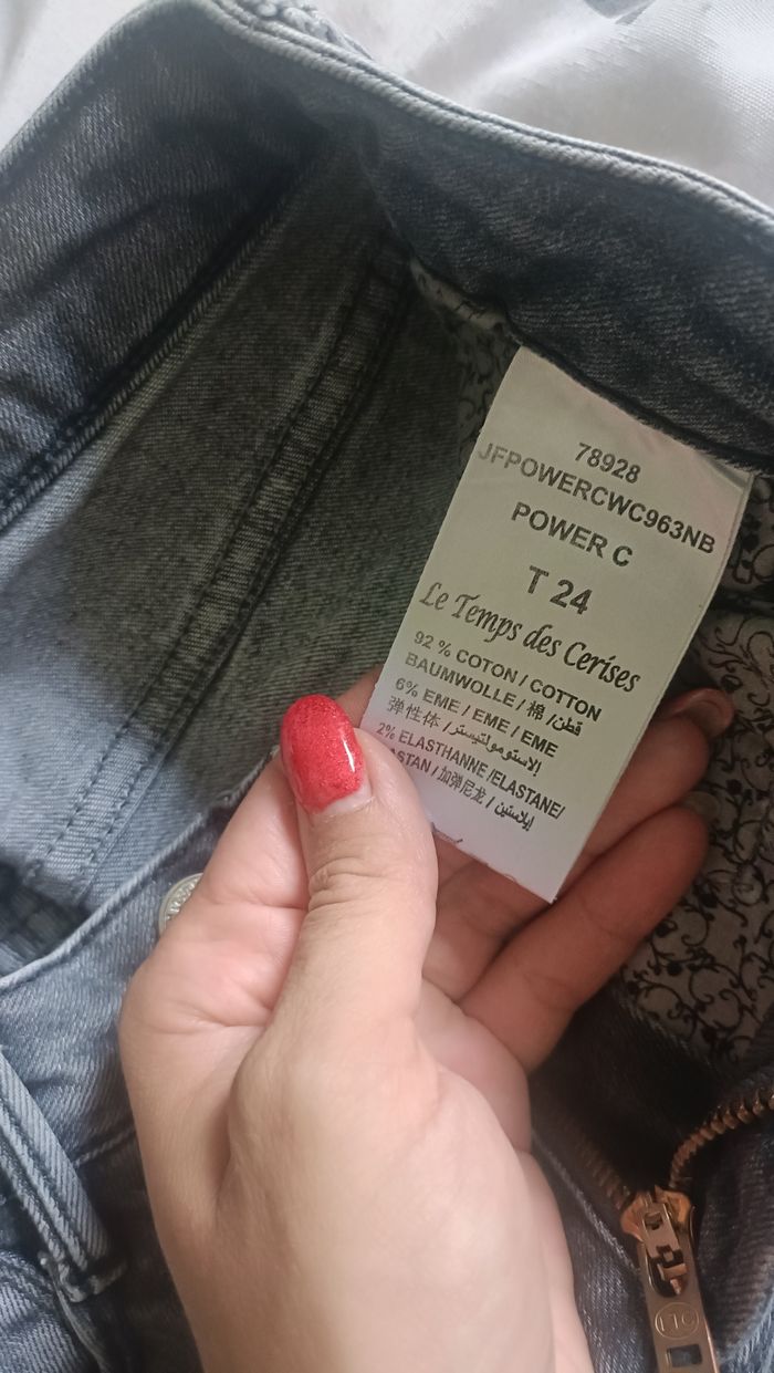 Jean femme temps des cerises - photo numéro 4