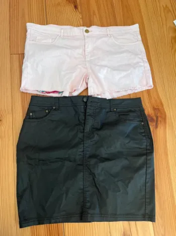 1 short et 1 jupe