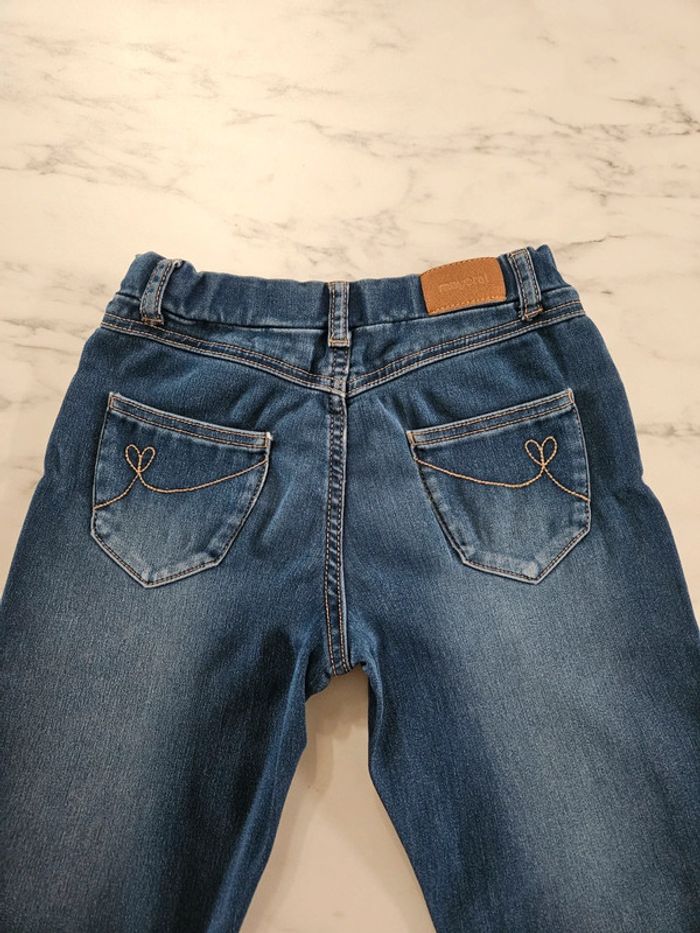 Mayoral jegging jeans taille 9. 10 ans - photo numéro 8