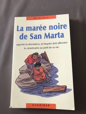 Livre La marée noire de San Marta