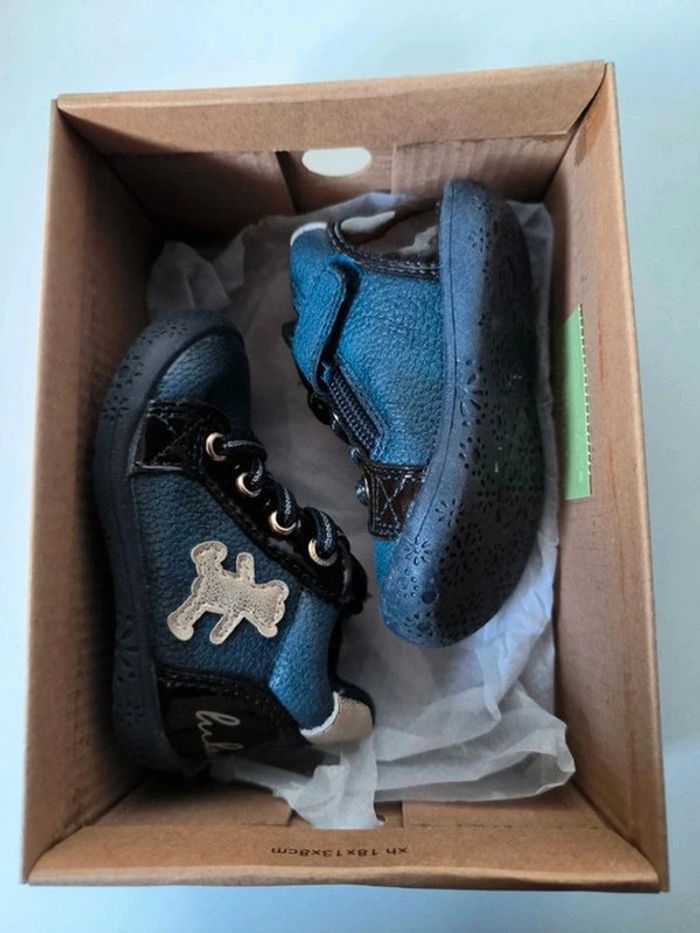 Chaussures T18 bleu nuit - photo numéro 5