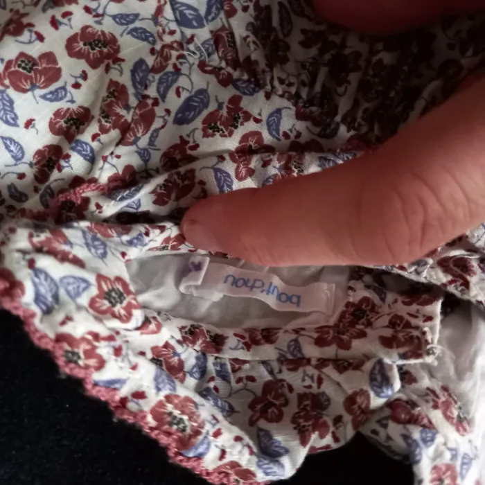 Robe à fleurs Bout'chou 3 mois - photo numéro 3