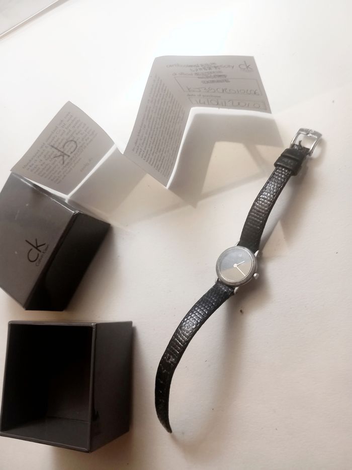 Montre CK avec boîte et certificat