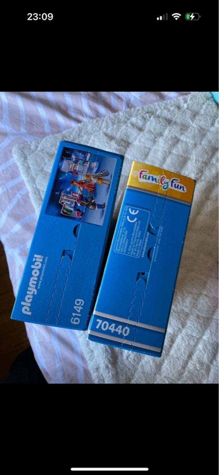 Lot de 2 boites de Playmobil neuves