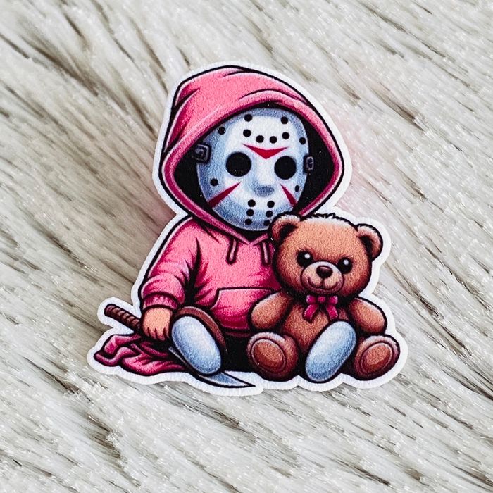 Pins Brut Fait Main Horreur Vendredi 13 Jason Kawaii
